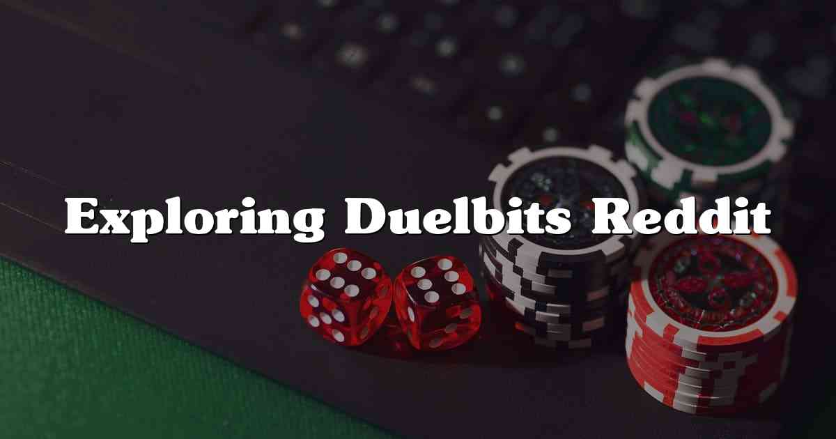 Exploring Duelbits Reddit