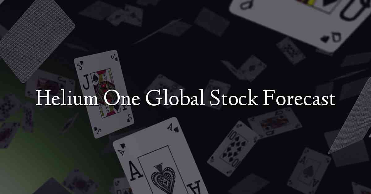 Helium One Global Stock Forecast