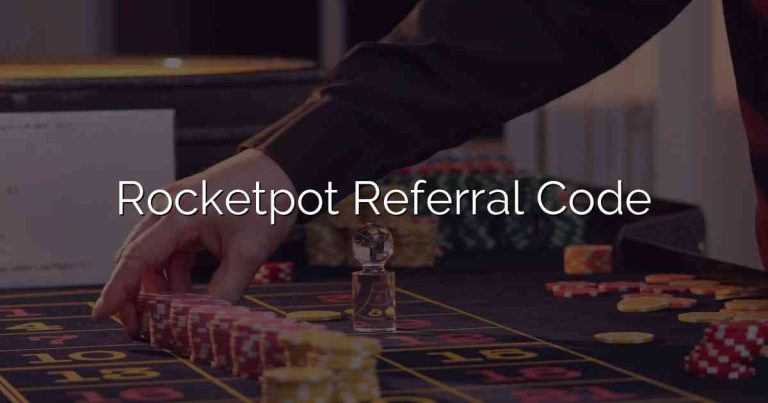 Rocketpot Referral Code